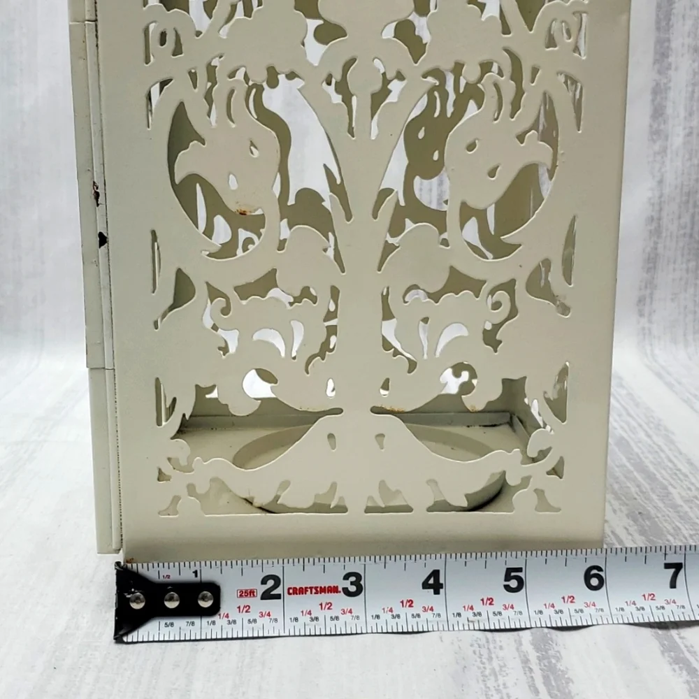 Rustic White Lantern 4